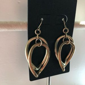 BR double hoop earrings NWT